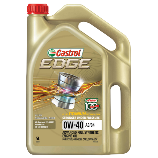 Castrol Edge Titanium 0W-40 A3/B4 5L - 3383431