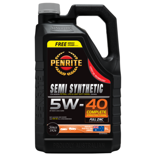 Penrite Semi Synthetic 5W-40 5L - ED5W40005