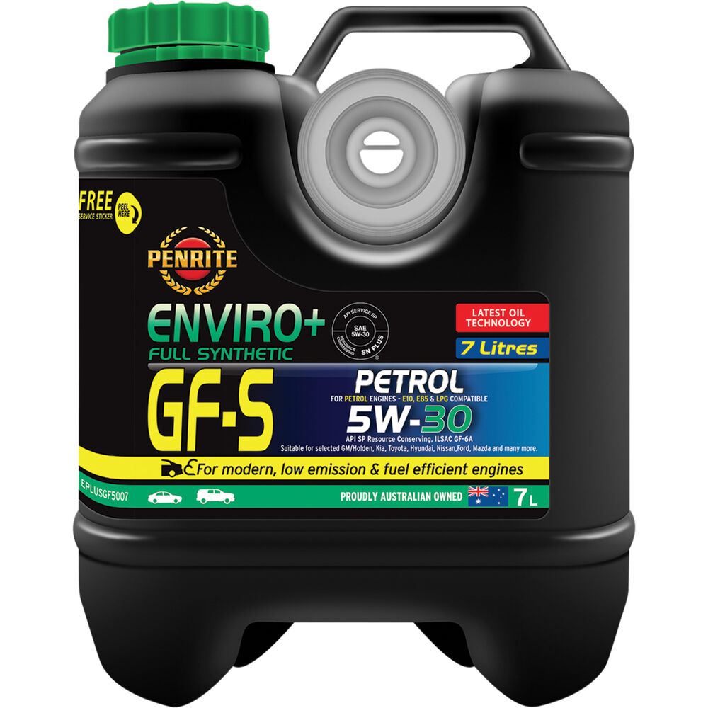 Penrite Enviro+ GF-S Engine Oil 5W-30 7 Litre