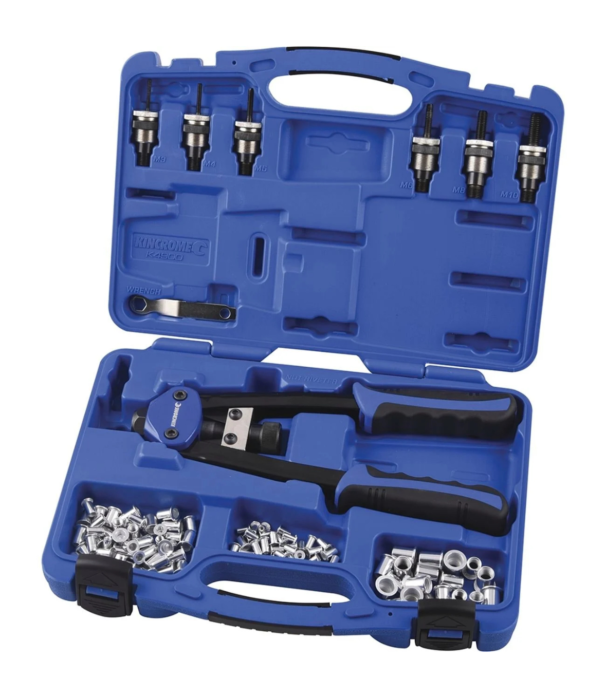 Kincrome 68 Piece Twin Handle Nut Riveter Kit