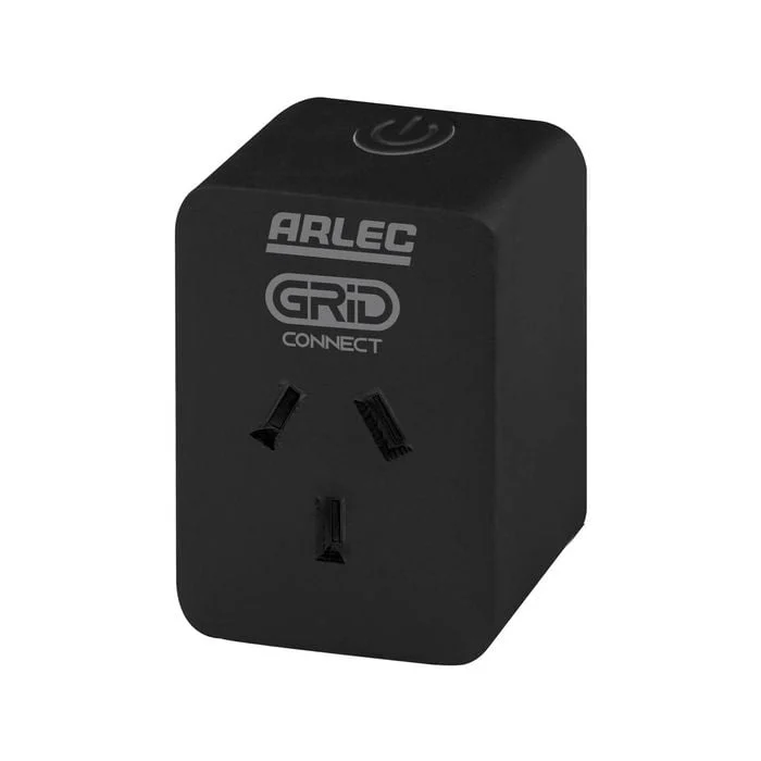 ITM Black Smart Plug In Socket With Energy Meter - PC191BKHA
